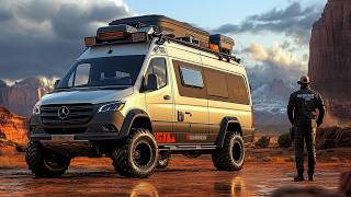 THE COOLEST MERCEDES 4X4 CAMPER VANS EVER [upl. by Dov]