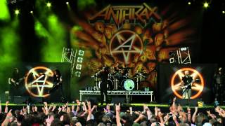 Anthrax  I Am The Law  Bloodstock 2013 [upl. by Trabue]