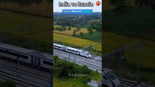 India vs Russia comparision  train highway road traffic vjmeena facts [upl. by Marquet]