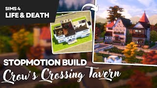 Sims 4 quotLife and Deathquot Tavern Stopmotion no CC [upl. by Einnal]