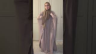 Dubai Abaya fashion Design 2024 New looking dubai Abaya abaya hijablifestyle muslimattire [upl. by Theresina]