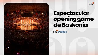 Espectacular PRESENTACIÓN en el BUESA ARENA  Liga Endesa 202425 [upl. by Thorne]