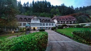 德國蘇爾茨堡Sulzburg森林中【Waldhotel Bad Sulzburg】 四星級酒店晚餐入住 Sulzburg Germany [upl. by Aihsenak]