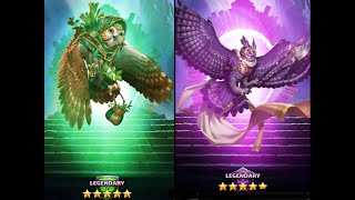 Empires and Puzzles  50 OWL TOWER SUMMONS 3x LEGENDARY [upl. by Ela]