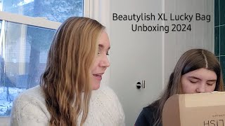 Beautylish XL Lucky Bag Unboxing 2024 beautylish luckybag unboxing [upl. by Cheadle]