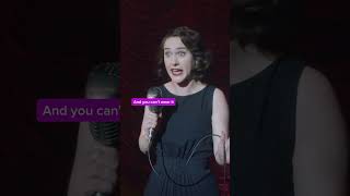 Midge Maisel knows how to speak on it  The Marvelous Mrs Maisel [upl. by Regine950]