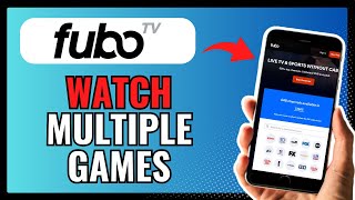 How To WATCH MULTIPLE GAMES ON FUBO TV 2024 [upl. by Nyrroc]