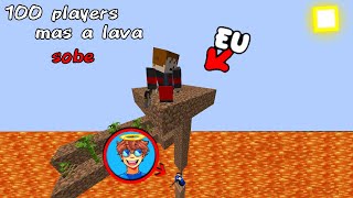 100 PLAYERS MAS A LAVA SOBE [upl. by Amoakuh]