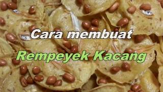 Cara membuat Rempeyek Kacang Malaysia [upl. by Ikeda]