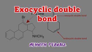 Exocyclic double bond  Exocyclic double bond examples  Mehvish Pervaiz [upl. by Maudie]