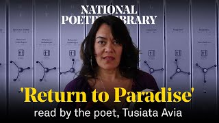 Tusiata Avia reads her poem Return to Paradise [upl. by Garda]