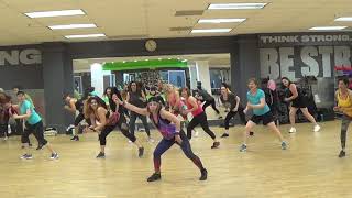 Marianela  Dembow by Lirico En La Casa MM70 Zumba Fitness Choreography [upl. by Enomyar]