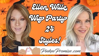 Ellen Wille Wig Party New Releases amp 25 styles [upl. by Ysirhc188]