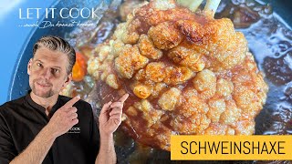 So geht die knusprigste Schweinshaxe überhaupt So bekommt ihr die beste Kruste Roasted Pork Knuckle [upl. by Nailluj]