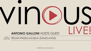 Vinous Live with Antonio Galloni and guest Tegan Passalacqua of Sandlands [upl. by Arlee359]