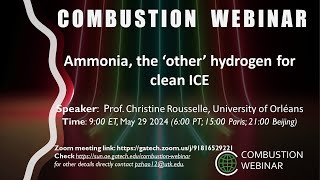 Ammonia the ‘other’ hydrogen for clean ICE [upl. by Bridget]