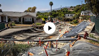 Why homes in this California town are collapsing into the ground  September 6 2024 [upl. by Mlohsihc921]