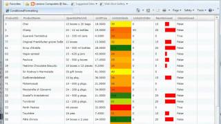 xamGrid conditional formatting [upl. by Assetnoc]