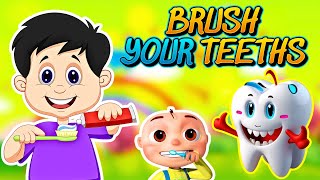 Hacky Smacky  Tooth brush Childrens Song  Brush your teeth  Kids Songs amp Nursery Rhymes [upl. by Yesdnik]