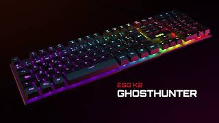 ES Gaming by Energy Sistem  Gaming Keyboard ESG K2 Ghosthunter English [upl. by Cela160]