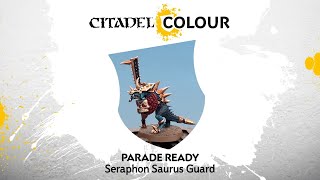 Parade Ready Seraphon Saurus Guard [upl. by Ummersen]