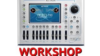 Ketron MIDJ PRO Workshop im Music Store [upl. by Preiser]