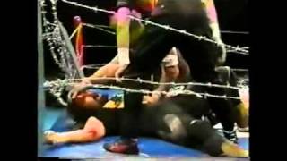 Cactus Jack Vs Terry Funk Deathmatch w Foley Commentary [upl. by Schilt156]