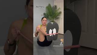 Resistance Bands for AbsYES shorts workout abs resistance [upl. by Schramke124]