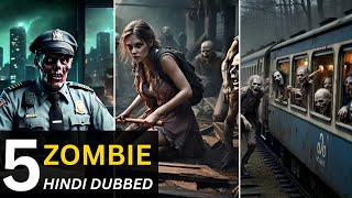 Top 5 Zombie Movies Hindi Dubbed  Top Horror Movies Of All Time  Funkaron Ki Duniya [upl. by Boulanger]