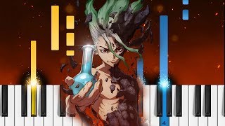 Dr Stone ドクターストーン OP  quotGood Morning Worldquot  Piano Tutorial [upl. by Balfore890]