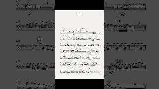 part 6Rimsky Korsakov trombone Concerto demoWith metronome instagram demo [upl. by Eniale]