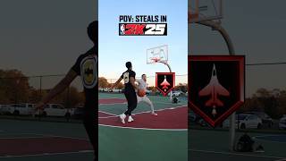 How Steals are in NBA 2K25 shorts basketball [upl. by Jsandye94]