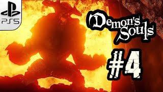 Acechador Igneo  Demons Souls Remake Lets Play 4 en Español  Playstation 5 [upl. by Eiralav448]