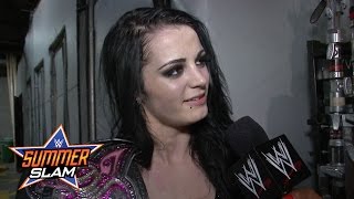 Paige comments on becoming a twotime Divas Champion [upl. by Enelhtak]