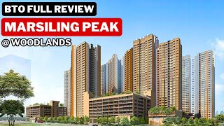 BTO Review Marsiling Peak HDB BTO June 2024 Project Launch Woodlands BTO [upl. by Ahtabbat763]