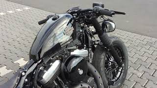 Prueba HarleyDavidson FortyEight 2016  Test Ride [upl. by Amikehs]