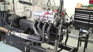 Ford 427 FE on dyno 527 cid 811 HP [upl. by Gyatt]