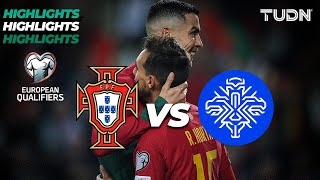 Portugal Vs Islandia  HIGHLIGHTS  UEFA Qualifiers 2023  TUDN [upl. by Pepi47]