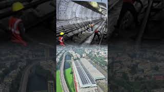 নিউ গড়িয়া থেকে এয়ারপোর্ট অবধি মেট্রো  New Metro Route  Ghoria to Airport Kolkata  Kolkata Metro [upl. by Arhez]