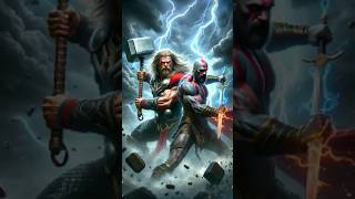 Kratos vs Thor Who would win thor kratos godofwar godofthunder battel epicmythologymatrix [upl. by Wunder]