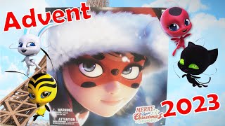 Super Cute Miraculous Ladybug Kwami Surprise Advent Calendar [upl. by Drahcir811]