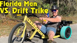 Drift Trike First Ride [upl. by Chiquita]