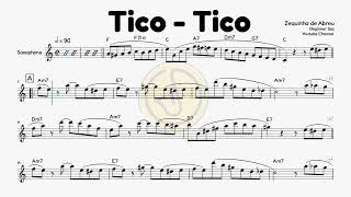 TicoTico  ALTO Saxophone Sheet Music [upl. by Nwahsud]