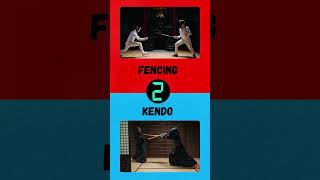 Fencing vs Kendo – Which Martial Art Would You Master 🗡️⚔️ epicchoice [upl. by Nyahs275]