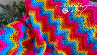 This Granny Ripple Blanket is a MUST make 🤩 [upl. by Etnovad348]