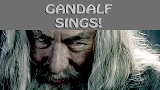 Gandalf sings Glad to be Grey Hobbit  Lord of the Rings lipsync Glad to be Gay mashup [upl. by Rosenblatt]