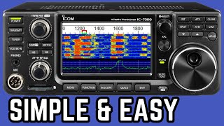 SETUP Your Icom IC7300 for FT8  EASY Beginners Guide [upl. by Ynohtnaed521]