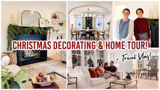 CHRISTMAS DECORATING AT MY SISTERS HOUSE  ROOM MAKEOVER [upl. by Avruch]