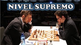 AJEDREZ NIVEL DIOS impresionante Caruana vs Carlsen GRENKE 2019 [upl. by Pool]