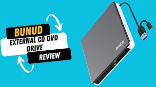 External CD DVD Drive USB 30 Type C CDDVD ROM Burner CD DVD RW Review [upl. by Javier]